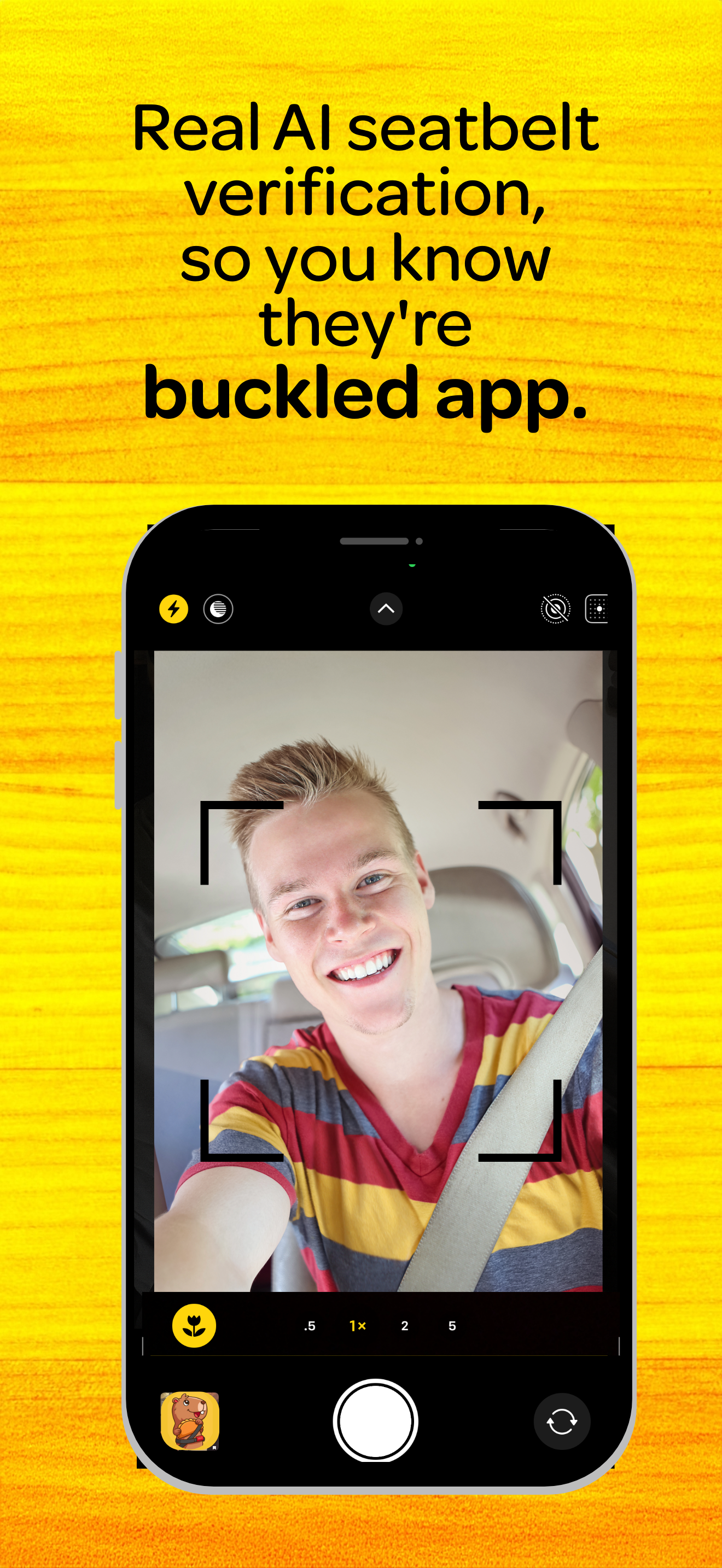 Real AI seatbelt verification
